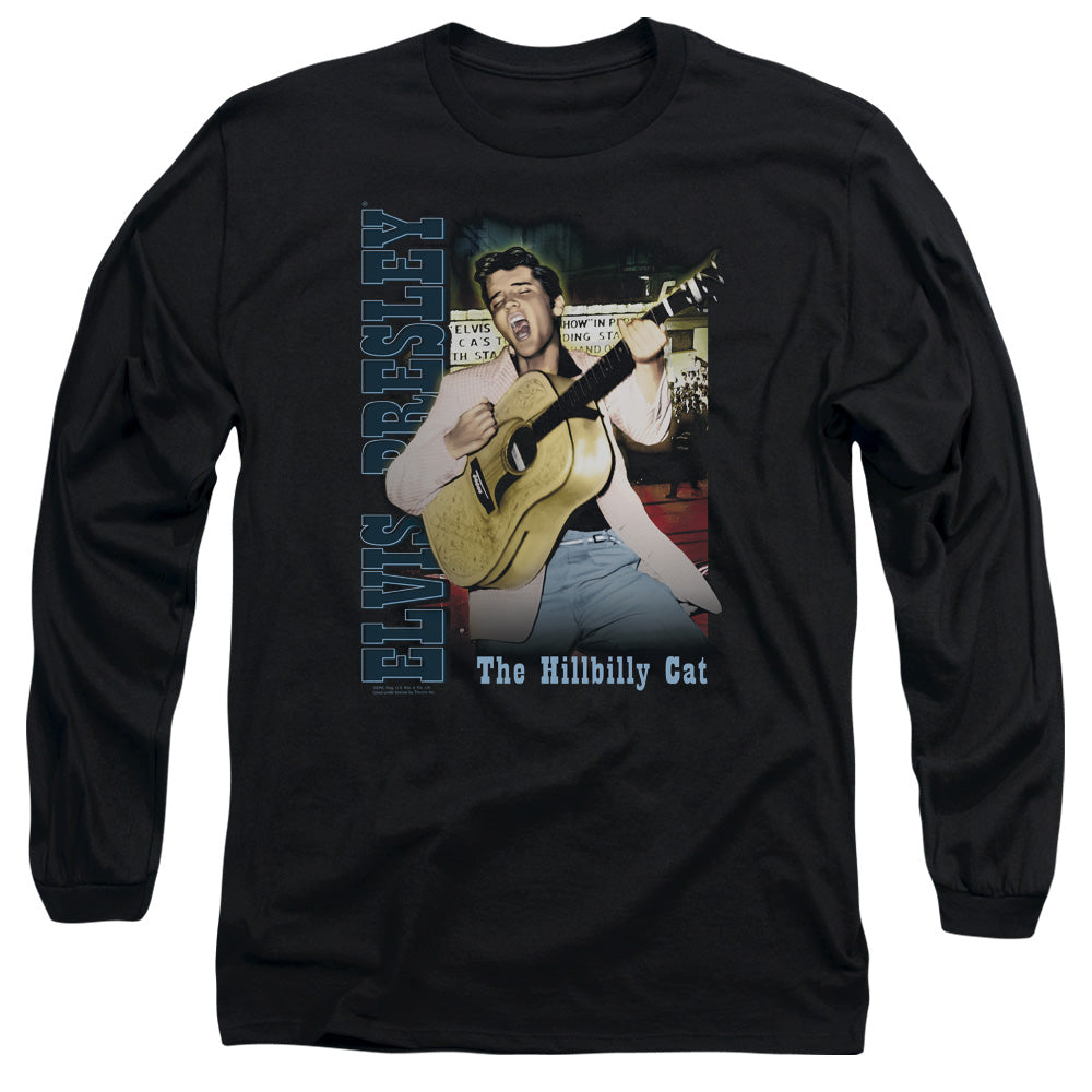 ELVIS PRESLEY/MEMPHIS -  L/S ADULT 18/1  - BLACK
