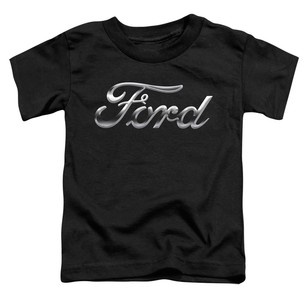 FORD/CHROME FORD LOGO - S/S TODDLER TEE - BLACK
