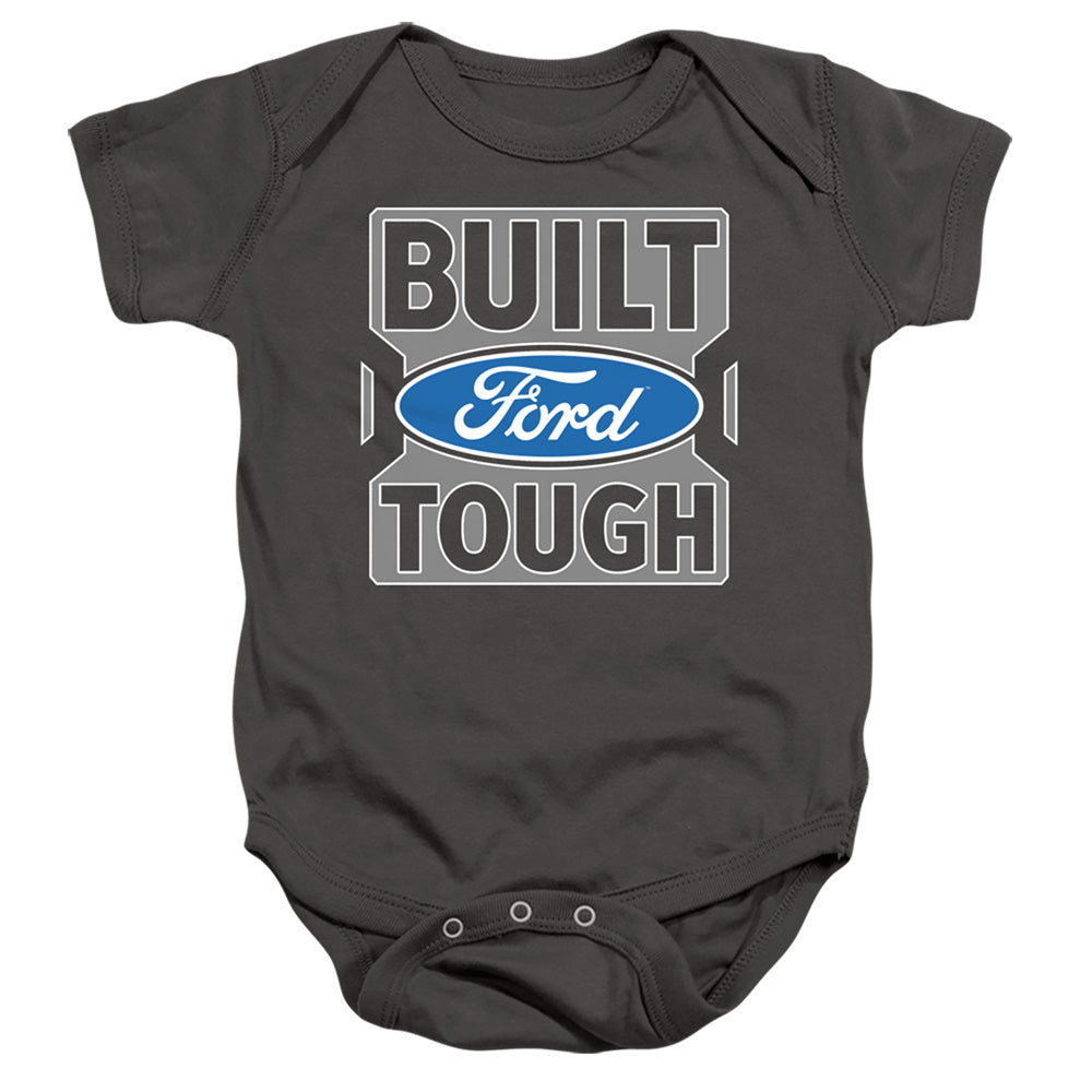 FORD TRUCKS/BUILT FORD TOUGH - INFANT SNAPSUIT - CHARCOAL