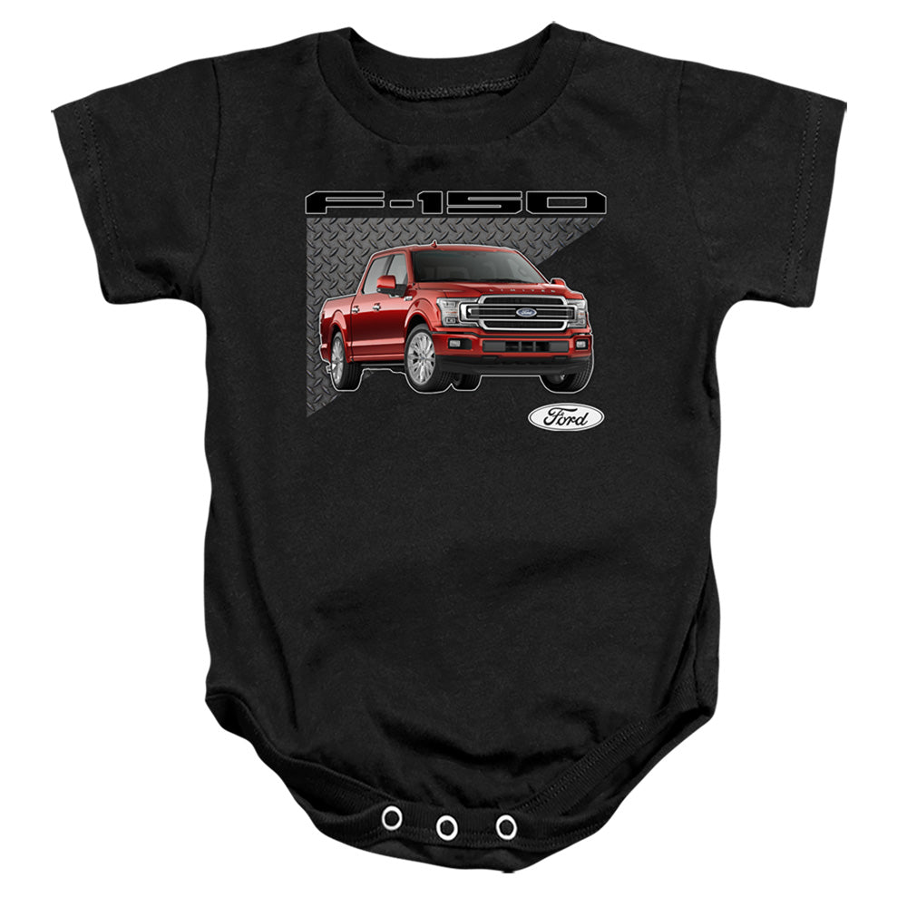 FORD TRUCKS/F 150 - INFANT SNAPSUIT - BLACK
