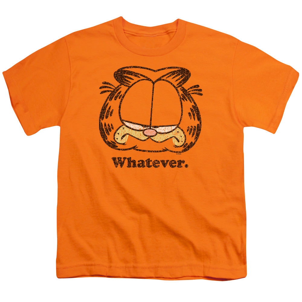 GARFIELD/WHATEVER - S/S YOUTH 18/1 - ORANGE