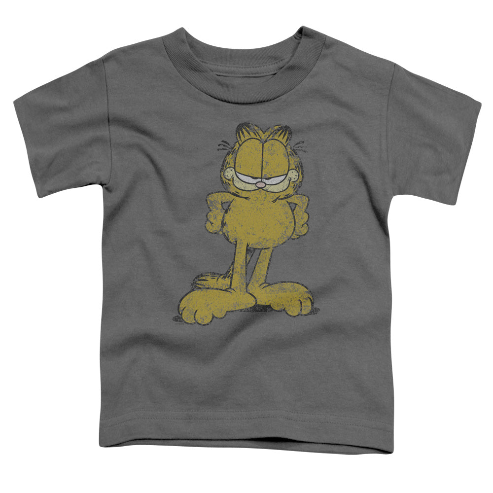 GARFIELD/BIG OL CAT - S/S TODDLER TEE - CHARCOAL