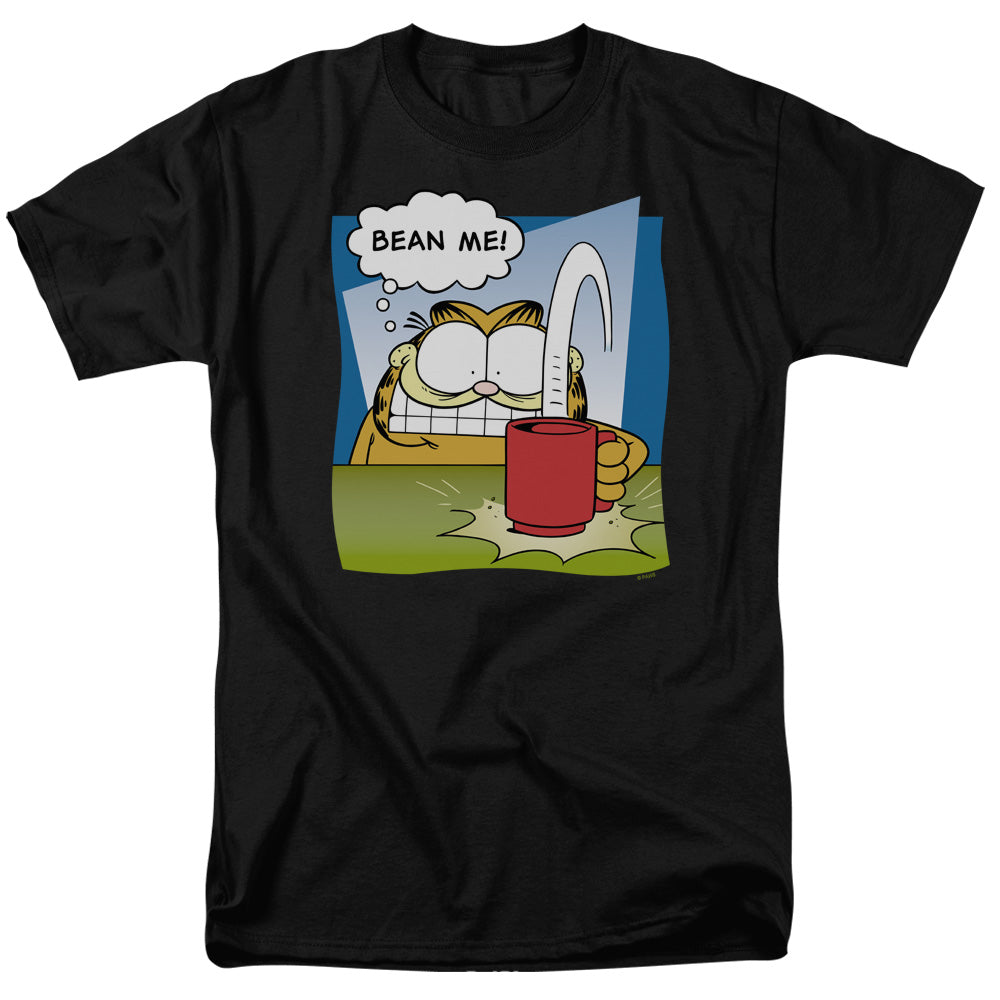GARFIELD/BEAN ME - S/S ADULT 18/1 - BLACK