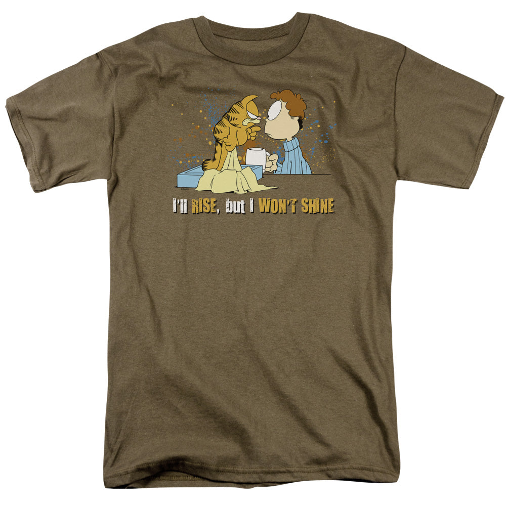 GARFIELD/ILL RISE - S/S ADULT 18/1 - SAFARI GREEN