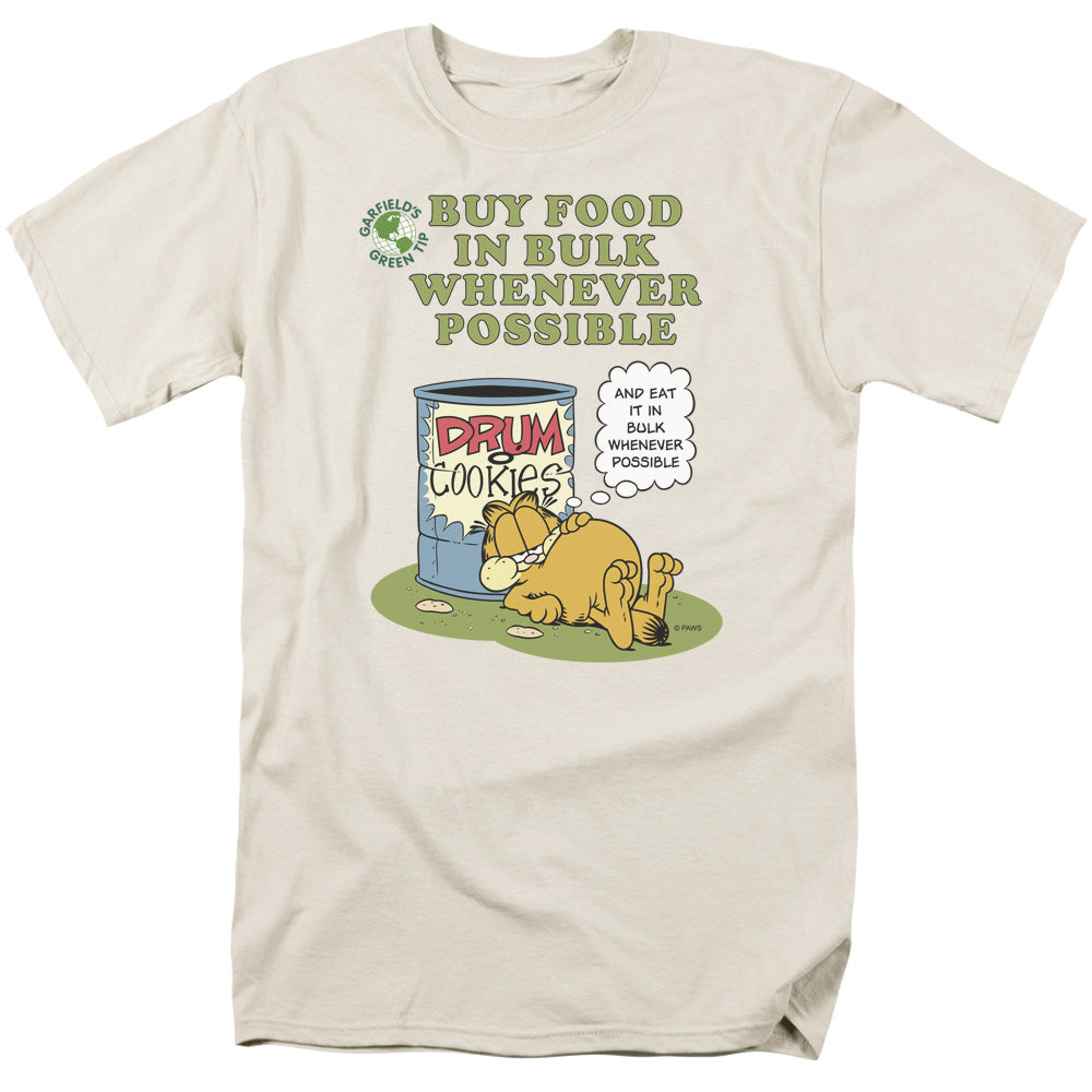 GARFIELD/BUY IN BULK - S/S ADULT 18/1 - CREAM