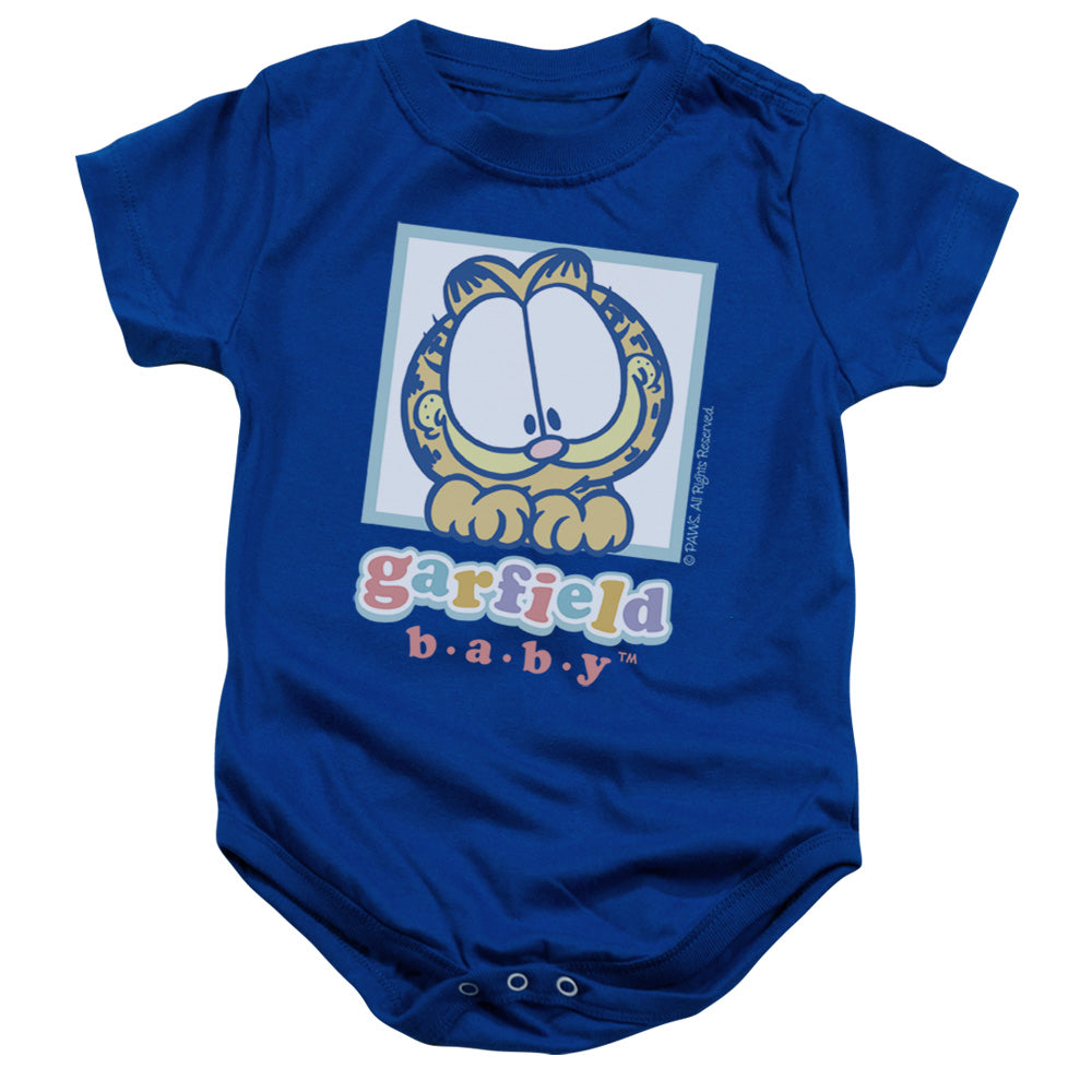 GARFIELD/BABY GARFIELD - INFANT SNAPSUIT - ROYAL BLUE