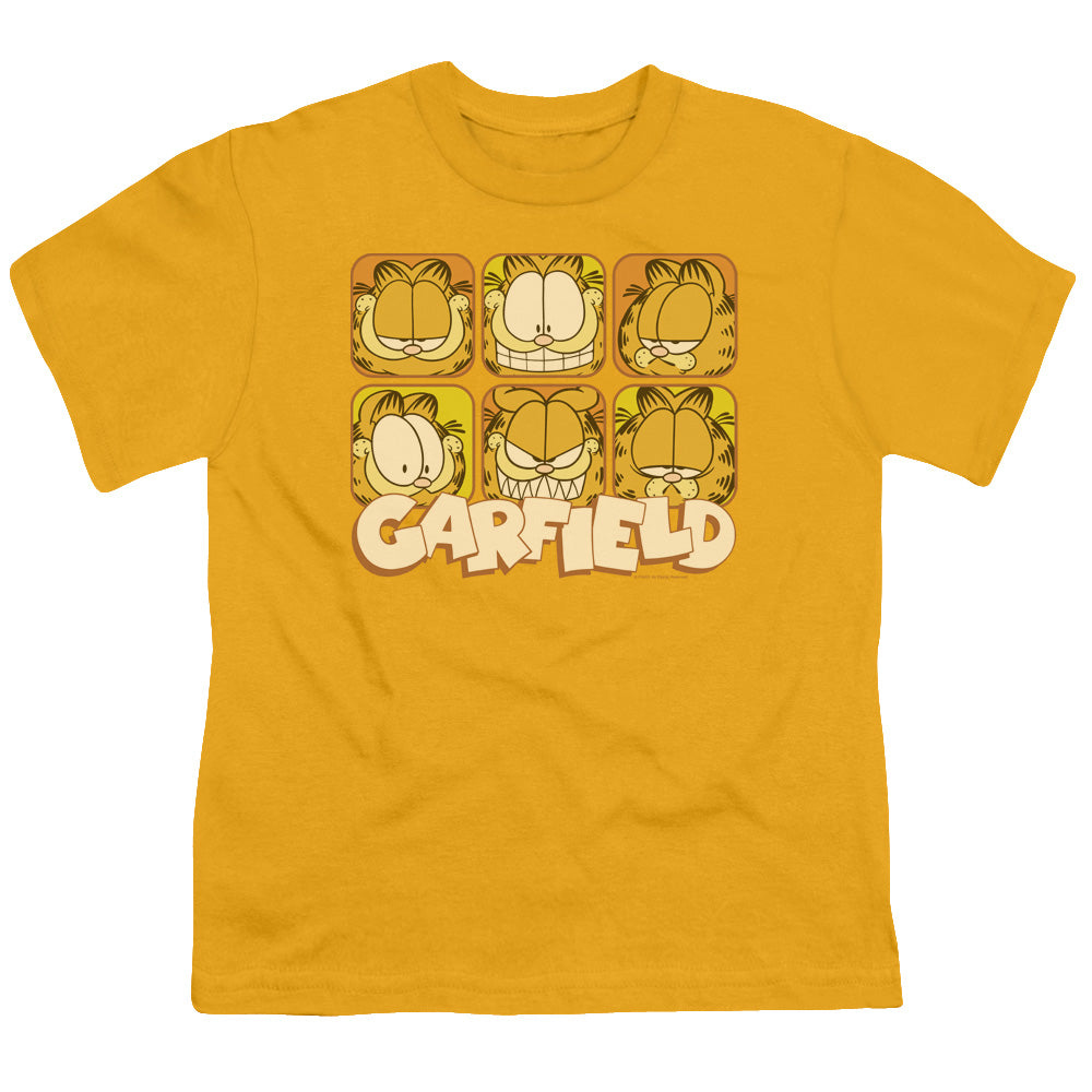 GARFIELD/MANY FACES - S/S YOUTH 18/1 - GOLD