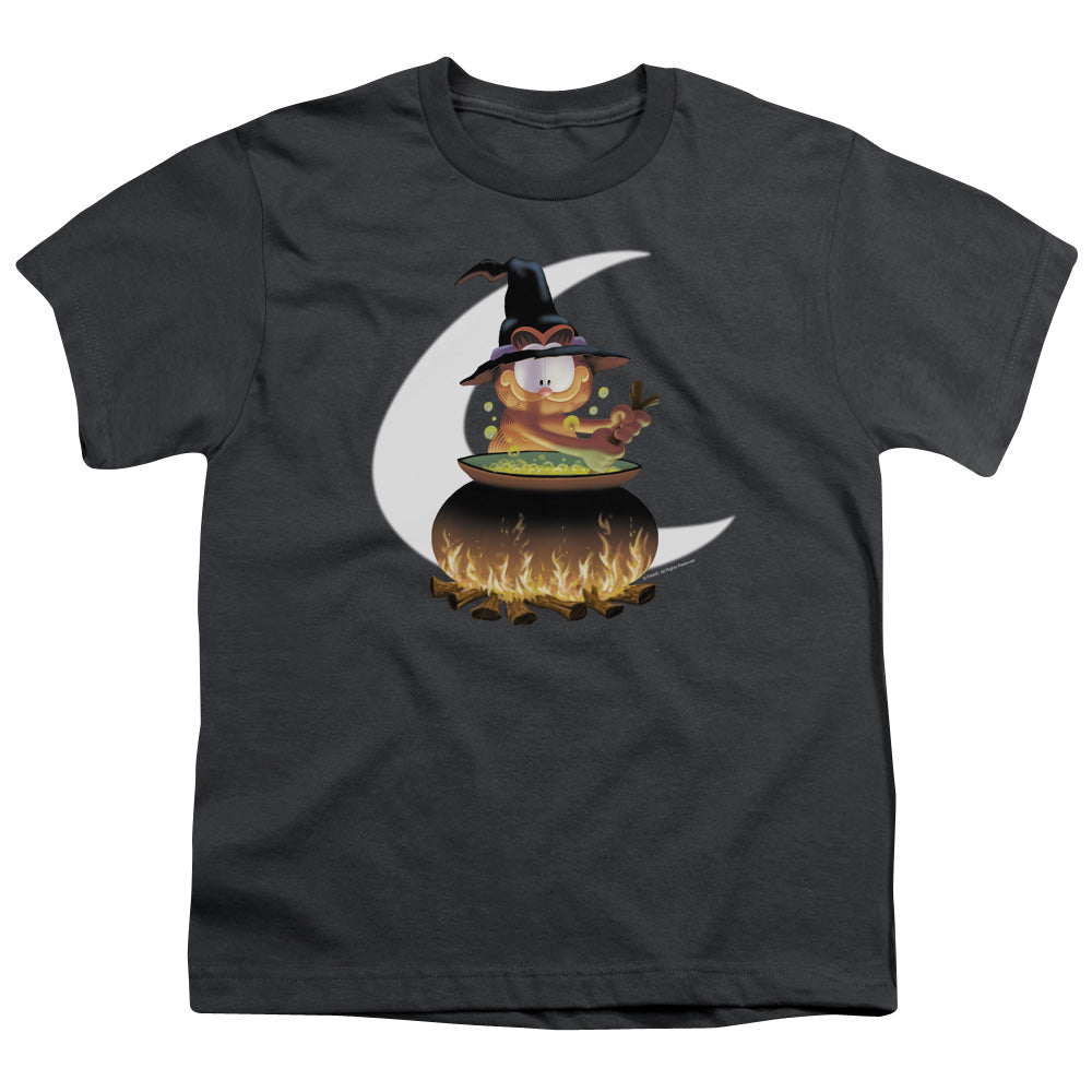 GARFIELD/STIR THE POT - S/S YOUTH 18/1 - CHARCOAL