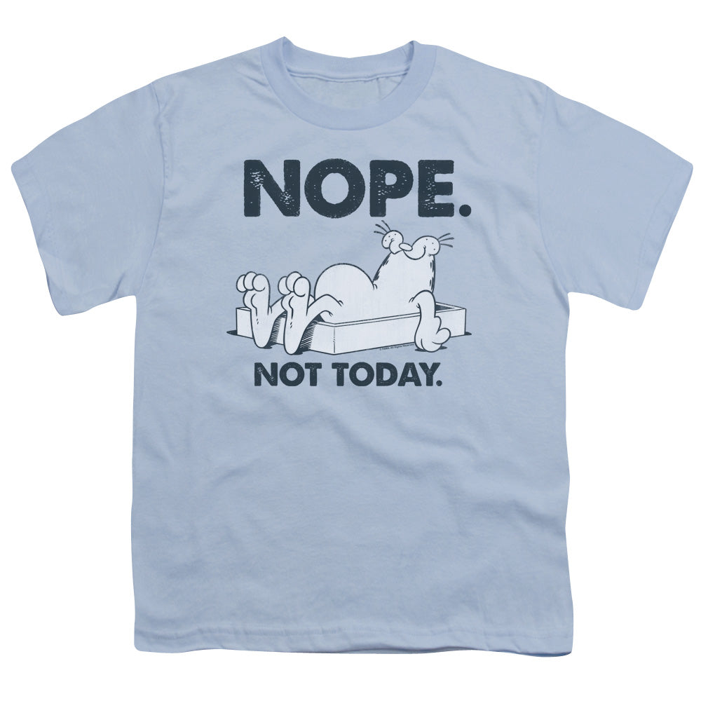 GARFIELD/NOPE - S/S YOUTH 18/1 - LIGHT BLUE