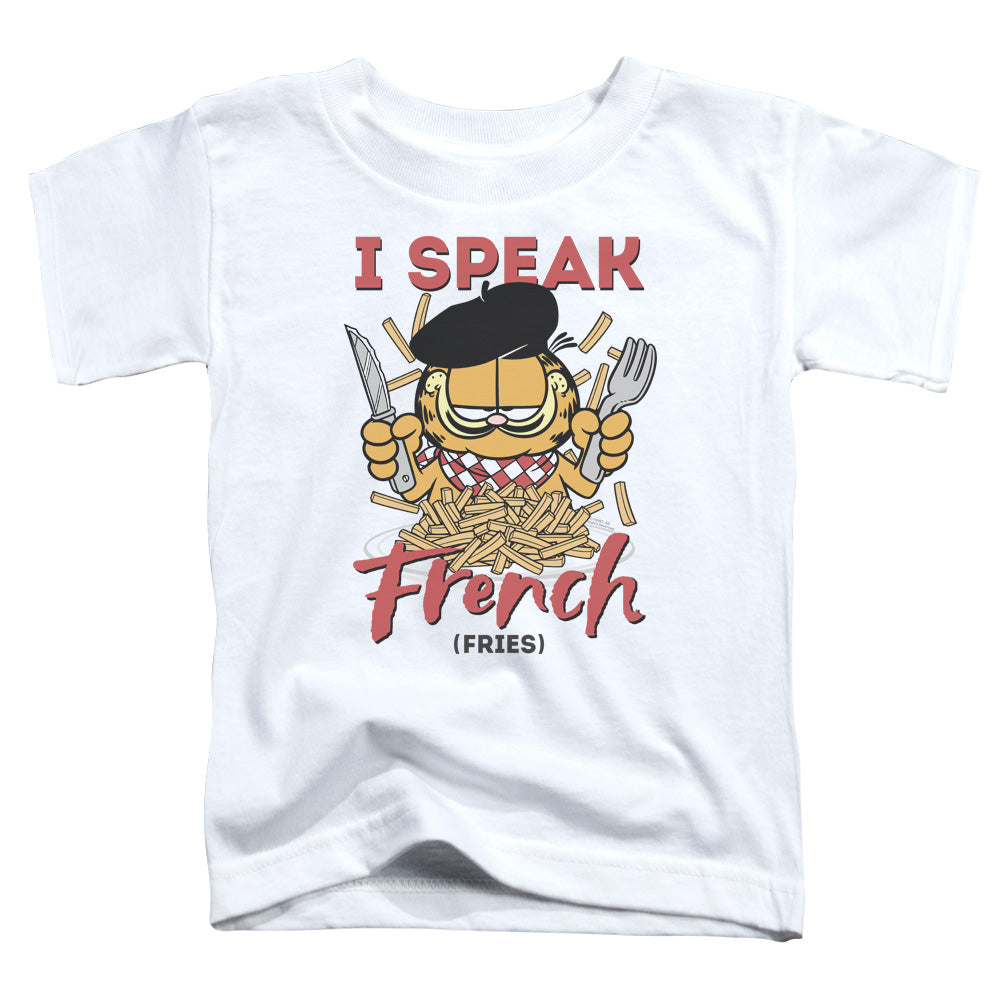 GARFIELD/SPEAKING LOVE - S/S TODDLER TEE - WHITE