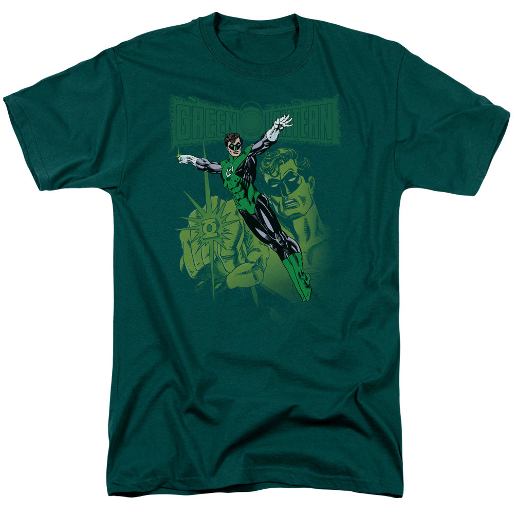 GREEN LANTERN/GL#166 COVER - S/S ADULT 18/1 - HUNTER GREEN