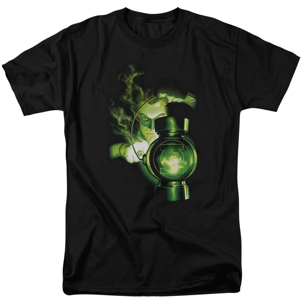 GREEN LANTERN/LANTERN LIGHT - S/S ADULT 18/1 - BLACK