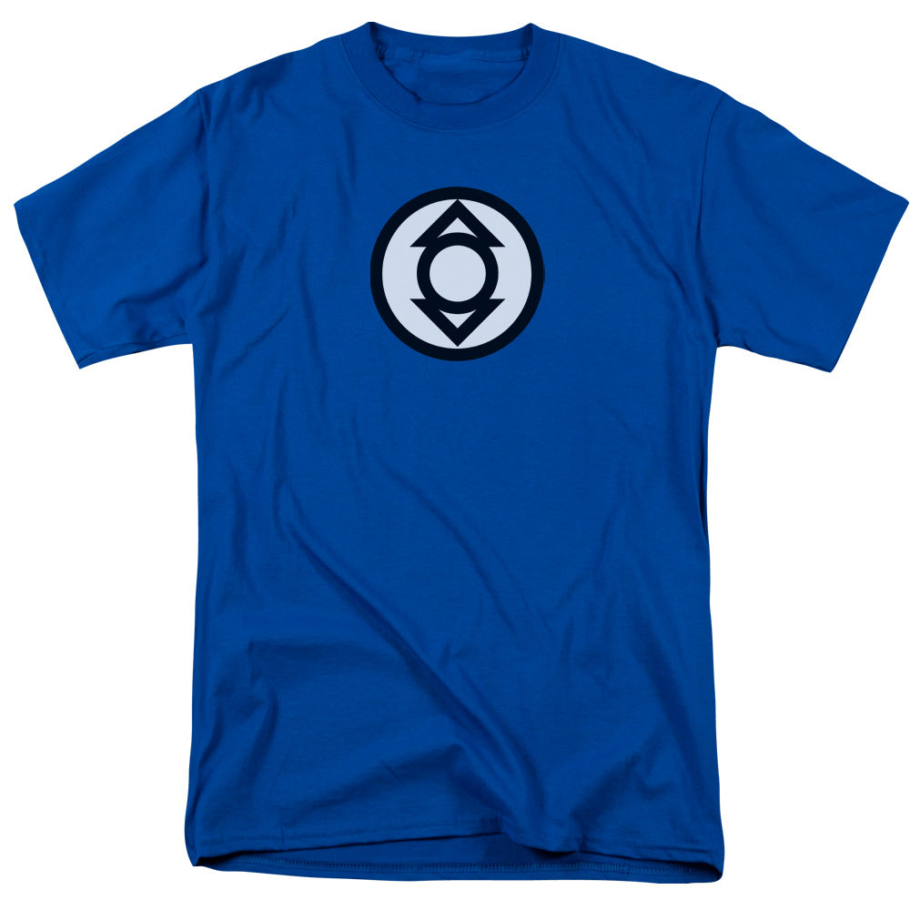 GREEN LANTERN/INDIGO TRIBE - S/S ADULT 18/1 - ROYAL BLUE