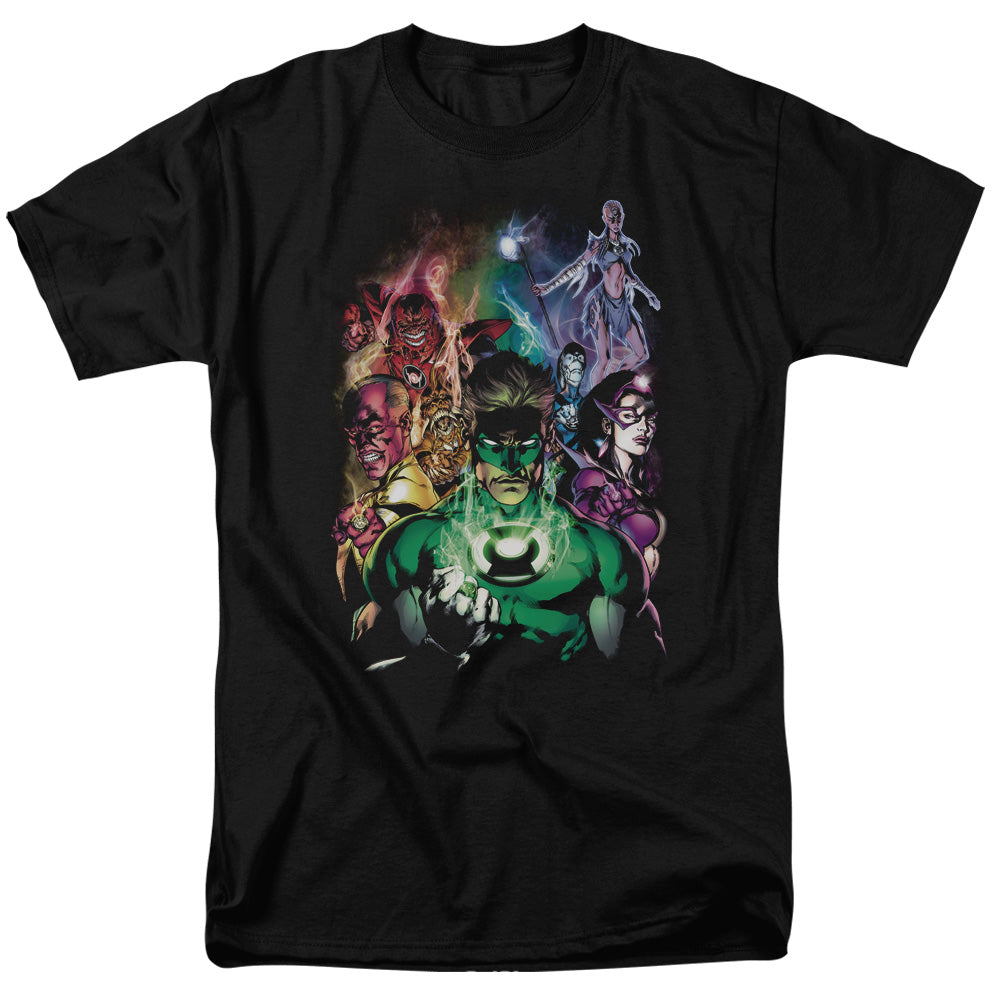 GREEN LANTERN/THE NEW GUARDIANS - S/S ADULT 18/1 - BLACK