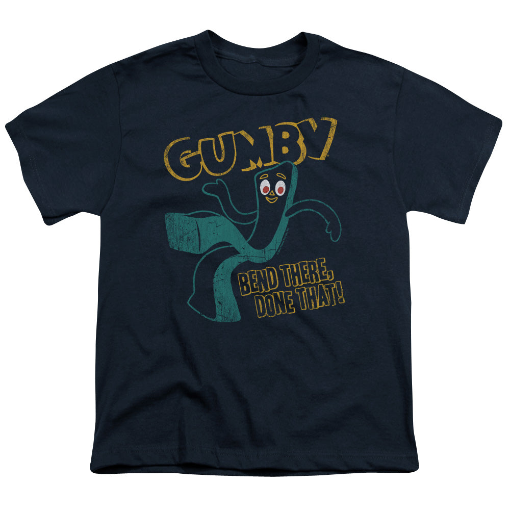 GUMBY/BEND THERE - S/S YOUTH 18/1 - NAVY