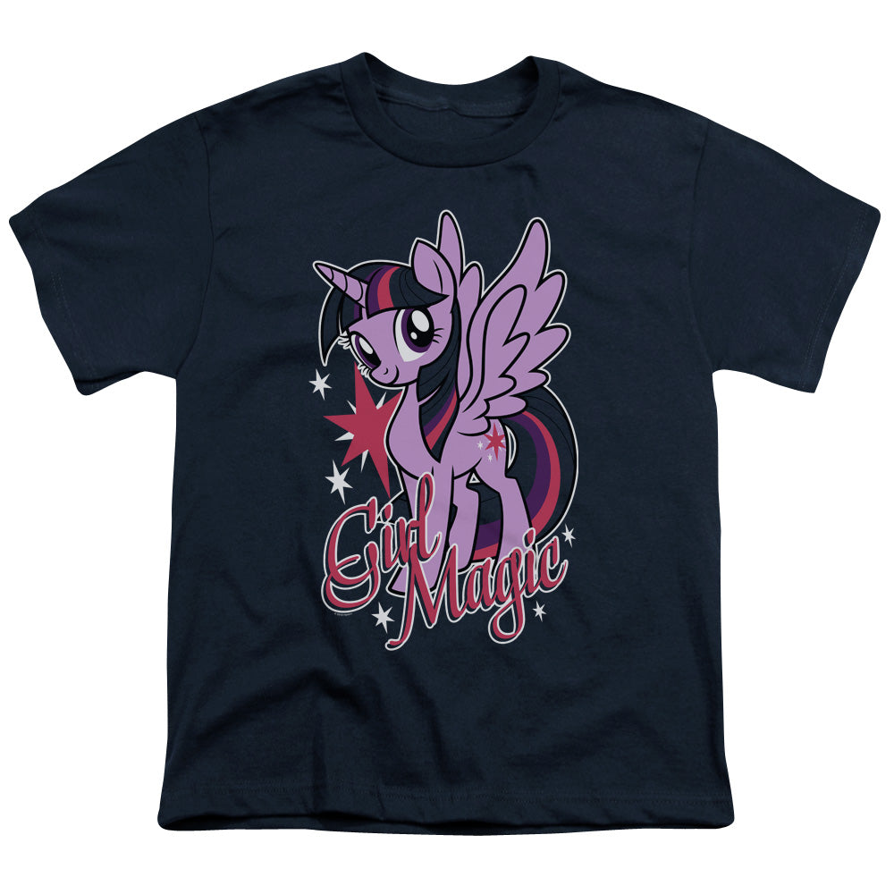 MY LITTLE PONY TV/GIRL MAGIC - S/S YOUTH 18/1 - NAVY