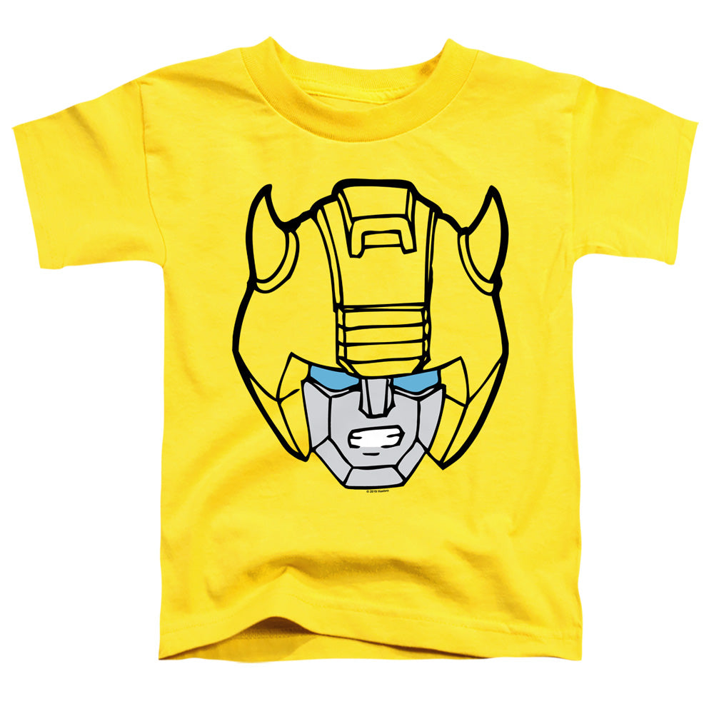 TRANSFORMERS/BUMBLEBEE HEAD - S/S TODDLER TEE - YELLOW