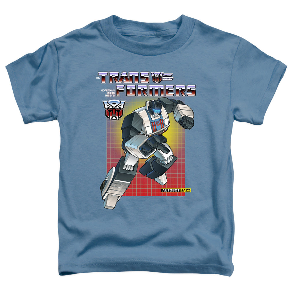 TRANSFORMERS/JAZZ - S/S TODDLER TEE - CAROLINA BLUE