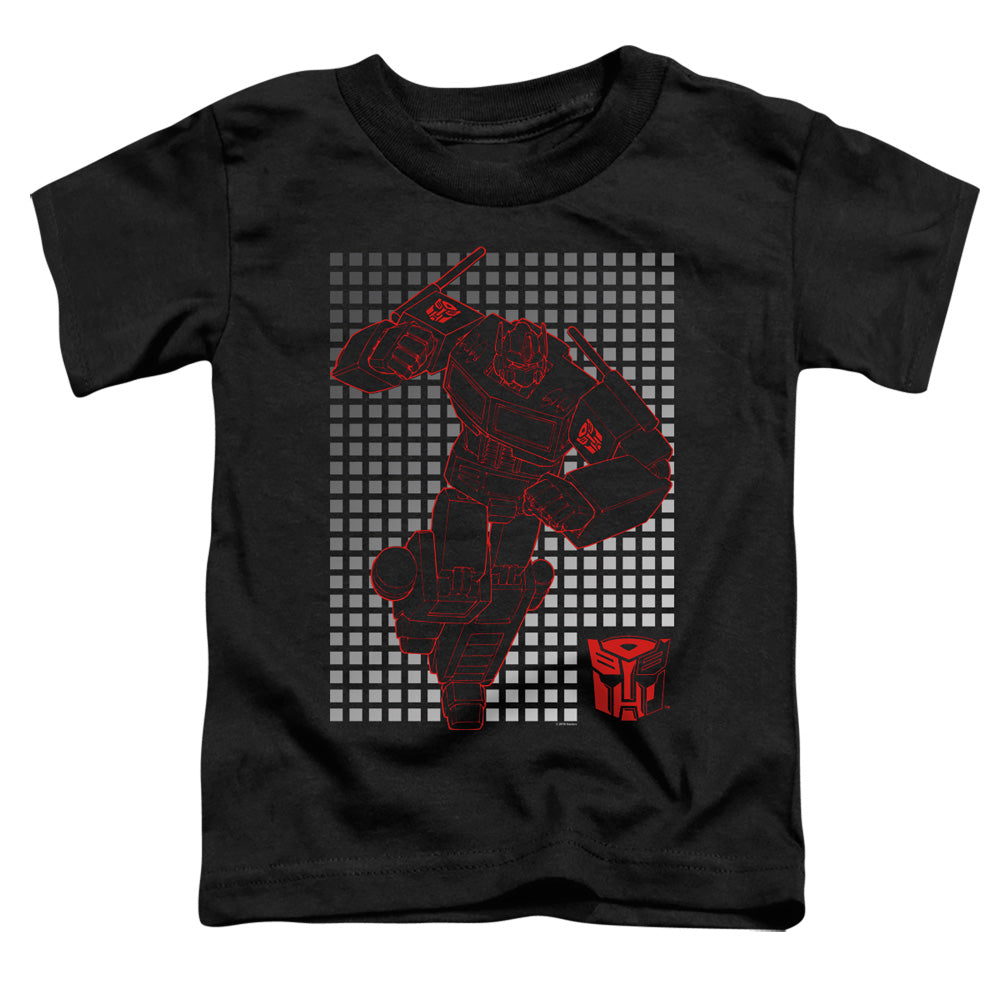 TRANSFORMERS/OPTIMUS GRID - S/S TODDLER TEE - BLACK