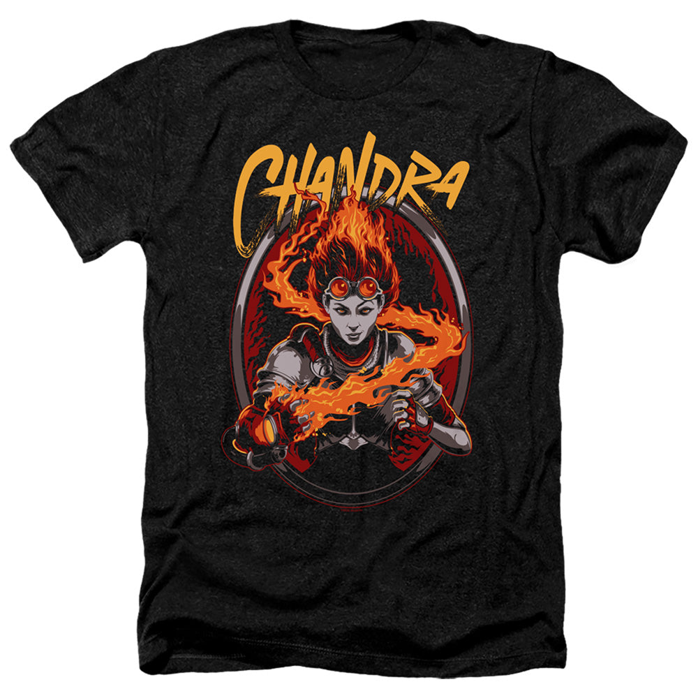 MAGIC THE GATHERING/CHANDRA - ADULT HEATHER - BLACK