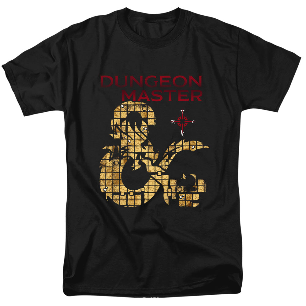 DUNGEONS AND DRAGONS/DUNGEON MASTER - S/S ADULT 18/1 - BLACK