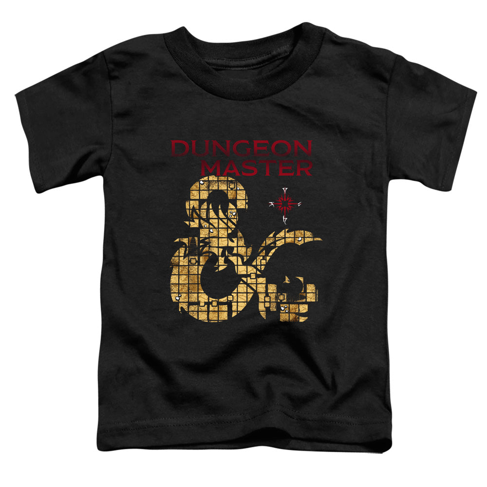 DUNGEONS AND DRAGONS/DUNGEON MASTER - S/S TODDLER TEE - BLACK