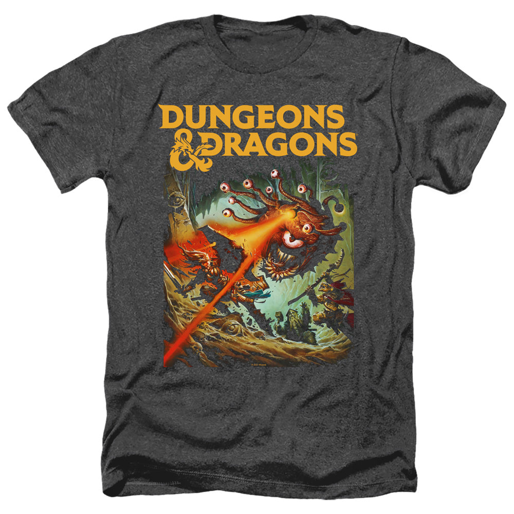 DUNGEONS AND DRAGONS/BEHOLDER STRIKE - ADULT HEATHER - BLACK