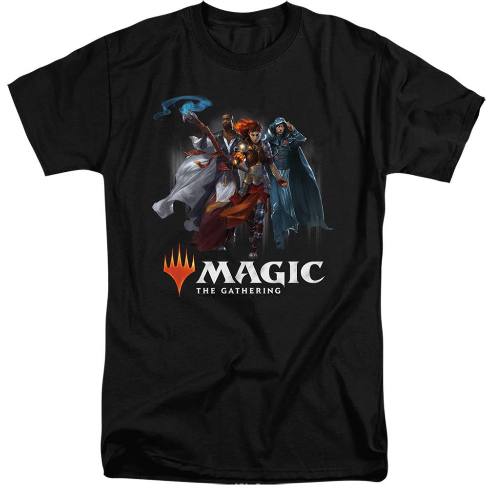 MAGIC THE GATHERING/PLANESWALKERS - S/S ADULT TALL 18/1 - BLACK