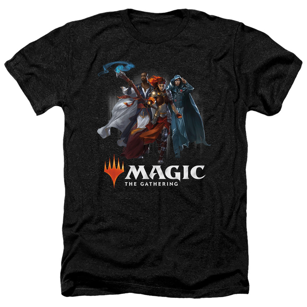 MAGIC THE GATHERING/PLANESWALKERS - ADULT HEATHER - BLACK