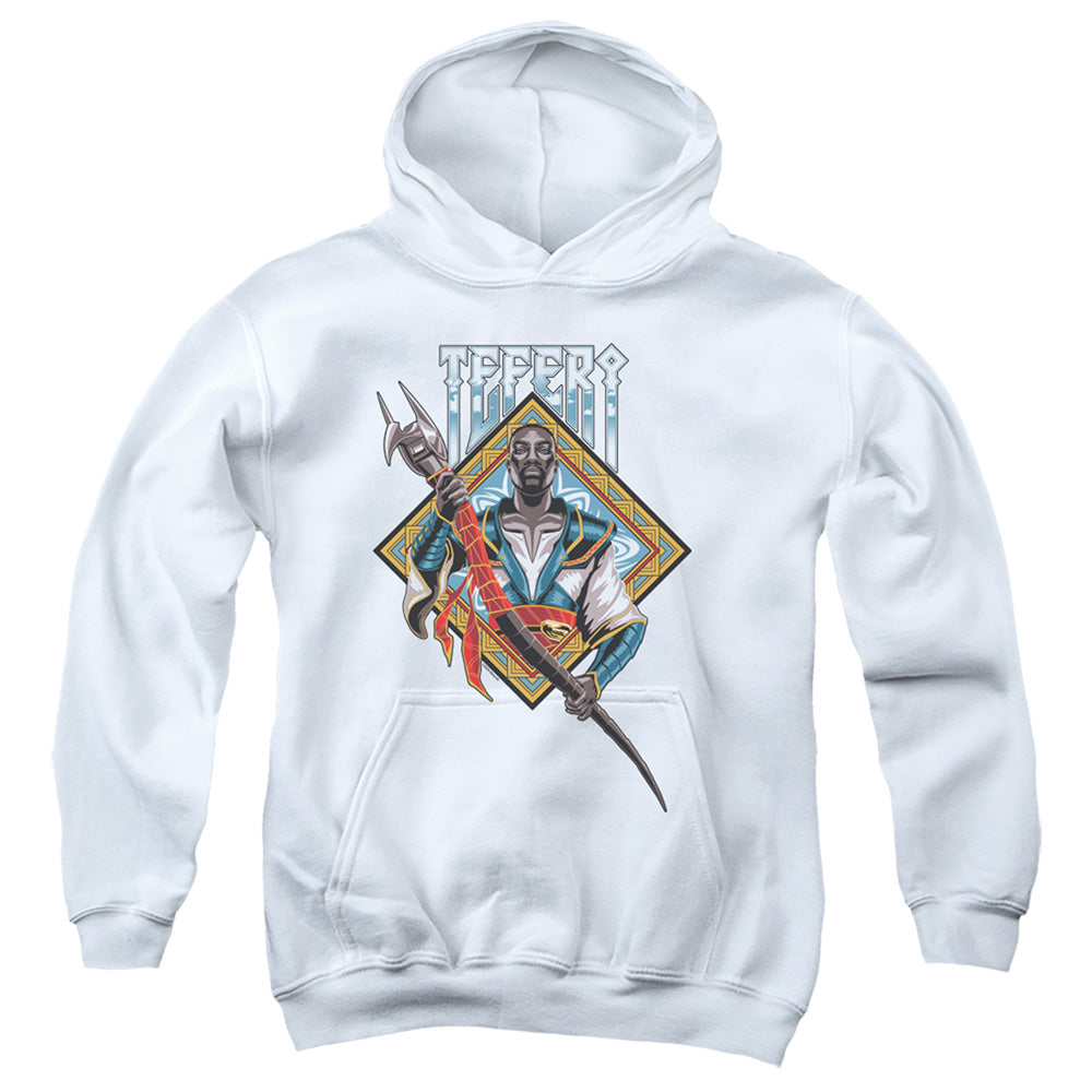 MAGIC THE GATHERING/TEFERI - YOUTH PULLOVER HOODIE - WHITE