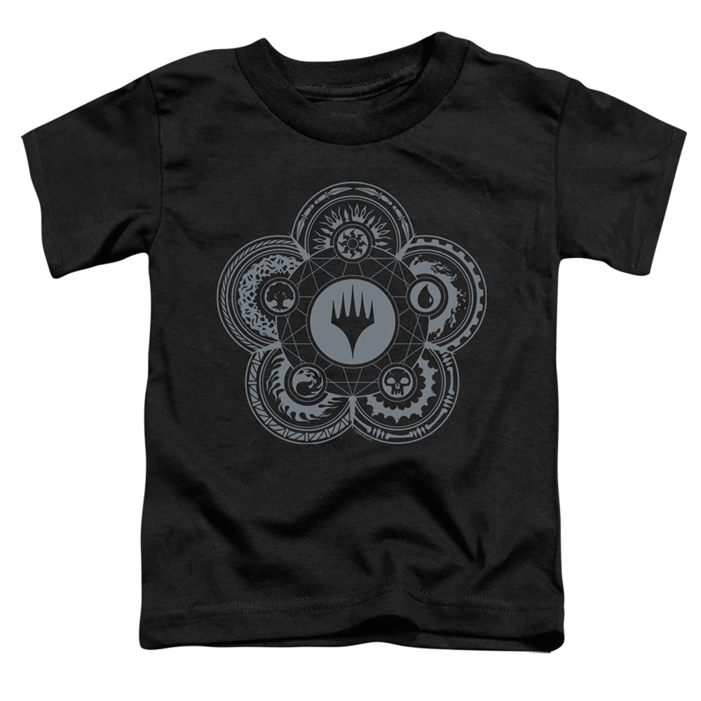 MAGIC THE GATHERING/ICON GLYPH - S/S TODDLER TEE - BLACK