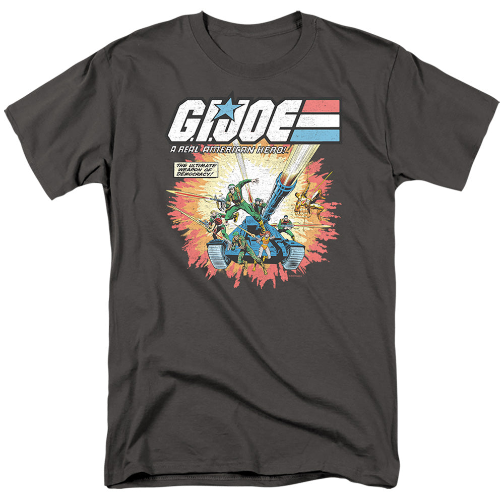 G.I. JOE/REAL AMERICAN HERO - S/S ADULT 18/1 - CHARCOAL