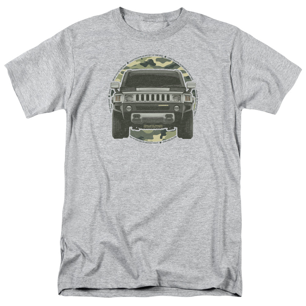 HUMMER/LEAD OR FOLLOW - S/S ADULT 18/1 - ATHLETIC HEATHER