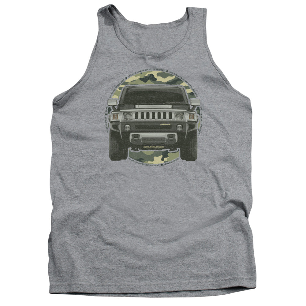 HUMMER/LEAD OR FOLLOW - ADULT TANK - ATHLETIC HEATHER
