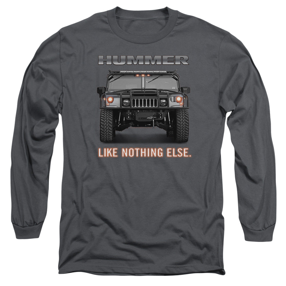 HUMMER/LIKE NOTHING ELSE -  L/S ADULT 18/1  - CHARCOAL
