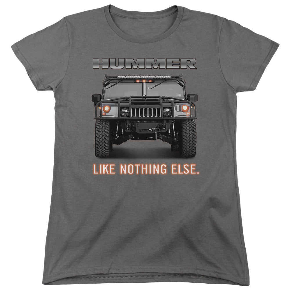 HUMMER/LIKE NOTHING ELSE - S/S WOMENS TEE - CHARCOAL