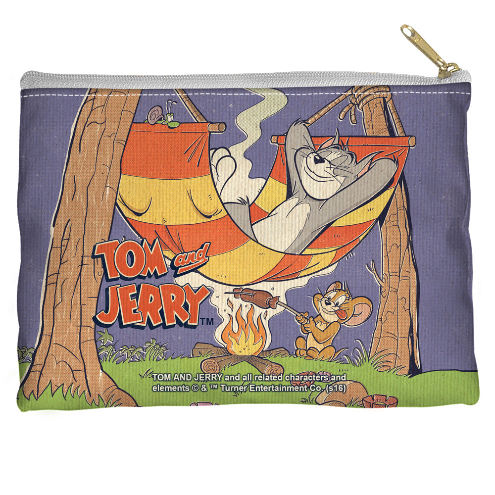 TOM AND JERRY/REST AND RELAXATION - STRAIGHT BOTTOM ACCESSORY POUCH