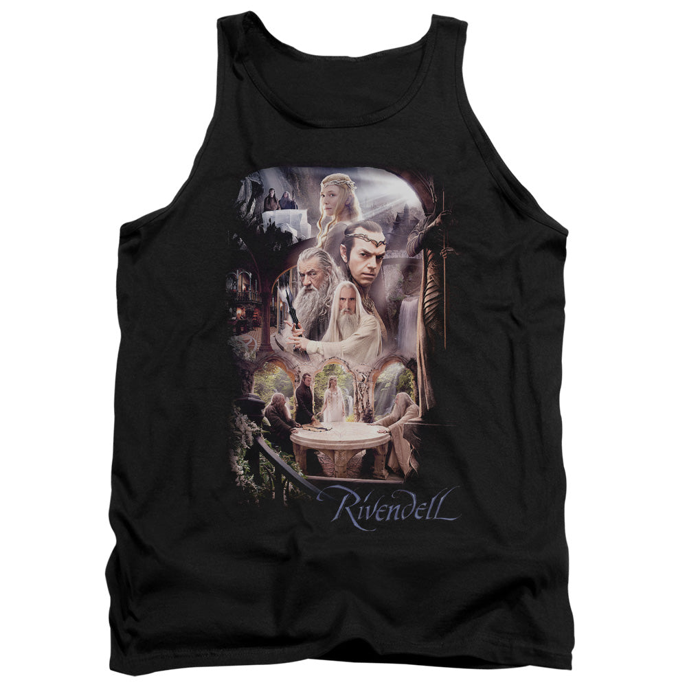 THE HOBBIT/RIVENDELL - ADULT TANK - BLACK