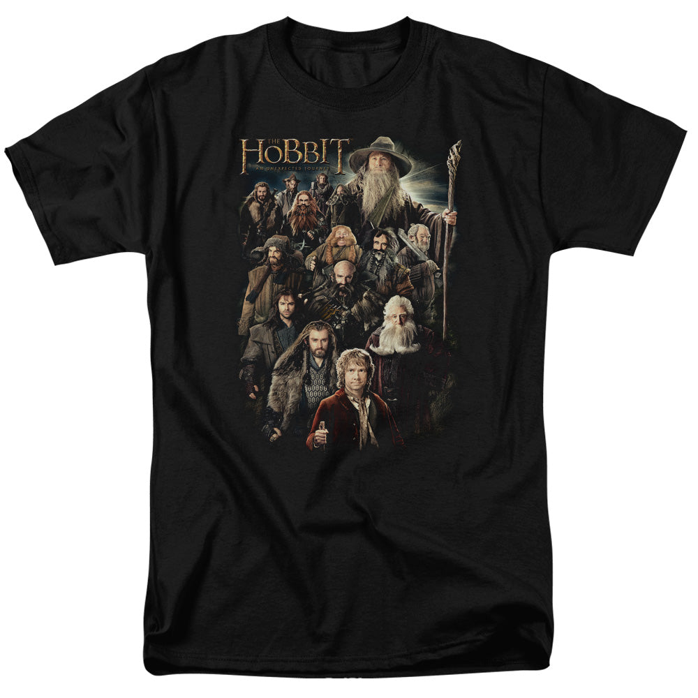 THE HOBBIT/SOMBER COMPANY - S/S ADULT 18/1 - BLACK