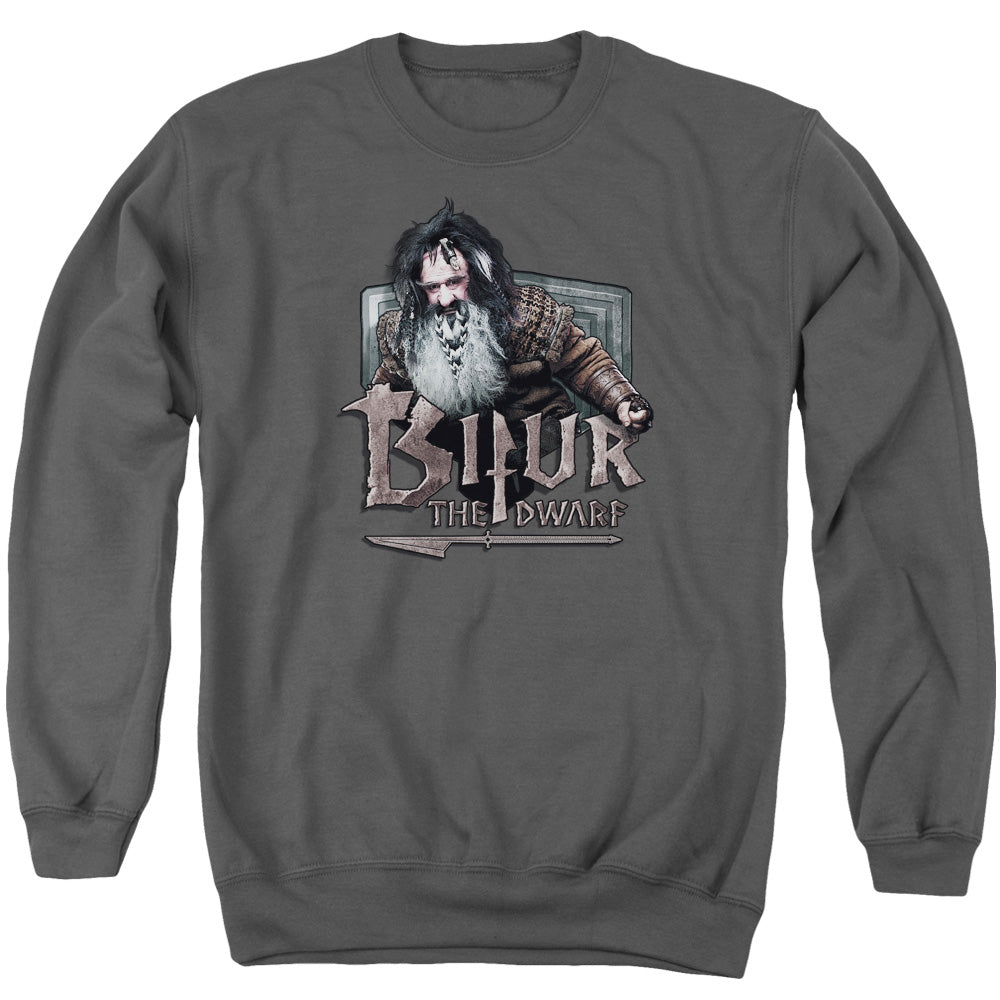 THE HOBBIT/BIFUR - ADULT CREWNECK SWEATSHIRT - CHARCOAL