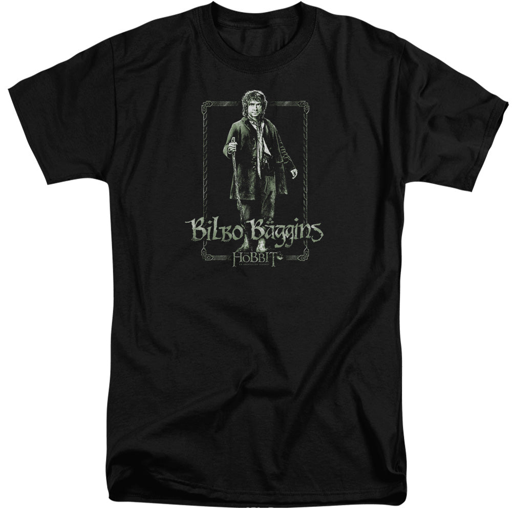 THE HOBBIT/BILBO STARE - S/S ADULT TALL 18/1 - BLACK