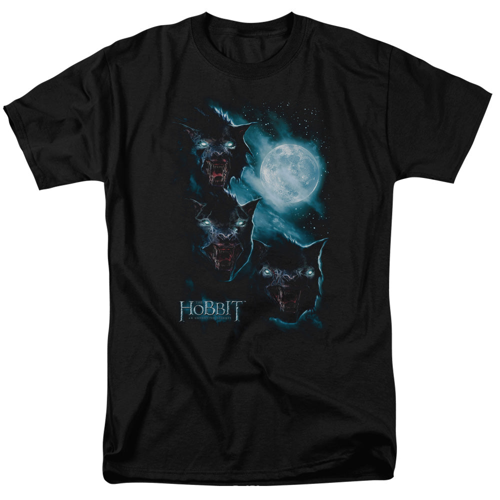 THE HOBBIT/THREE WARG MOON - S/S ADULT 18/1 - BLACK