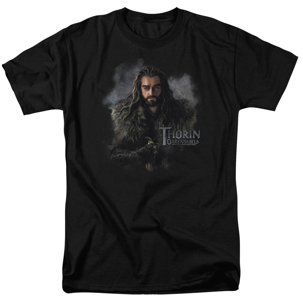THE HOBBIT/THORIN OAKENSHIELD - S/S ADULT 18/1 - BLACK