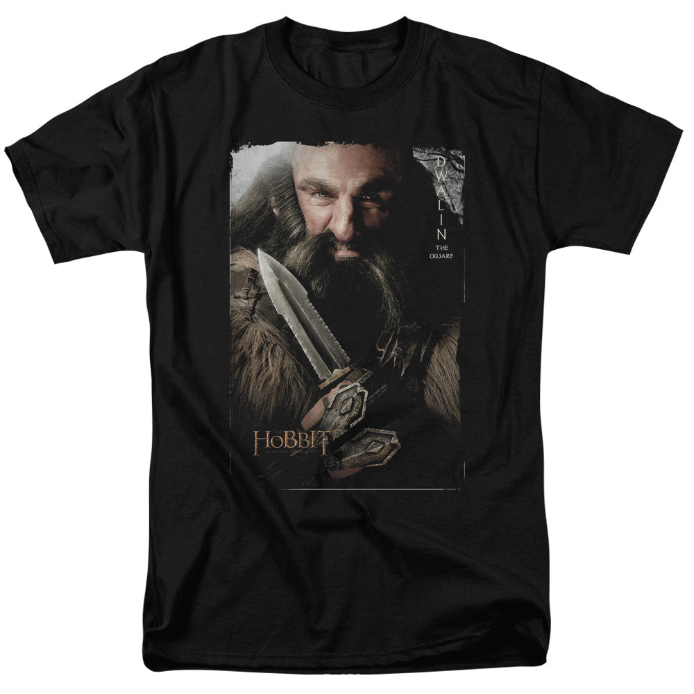THE HOBBIT/DWALIN - S/S ADULT 18/1 - BLACK