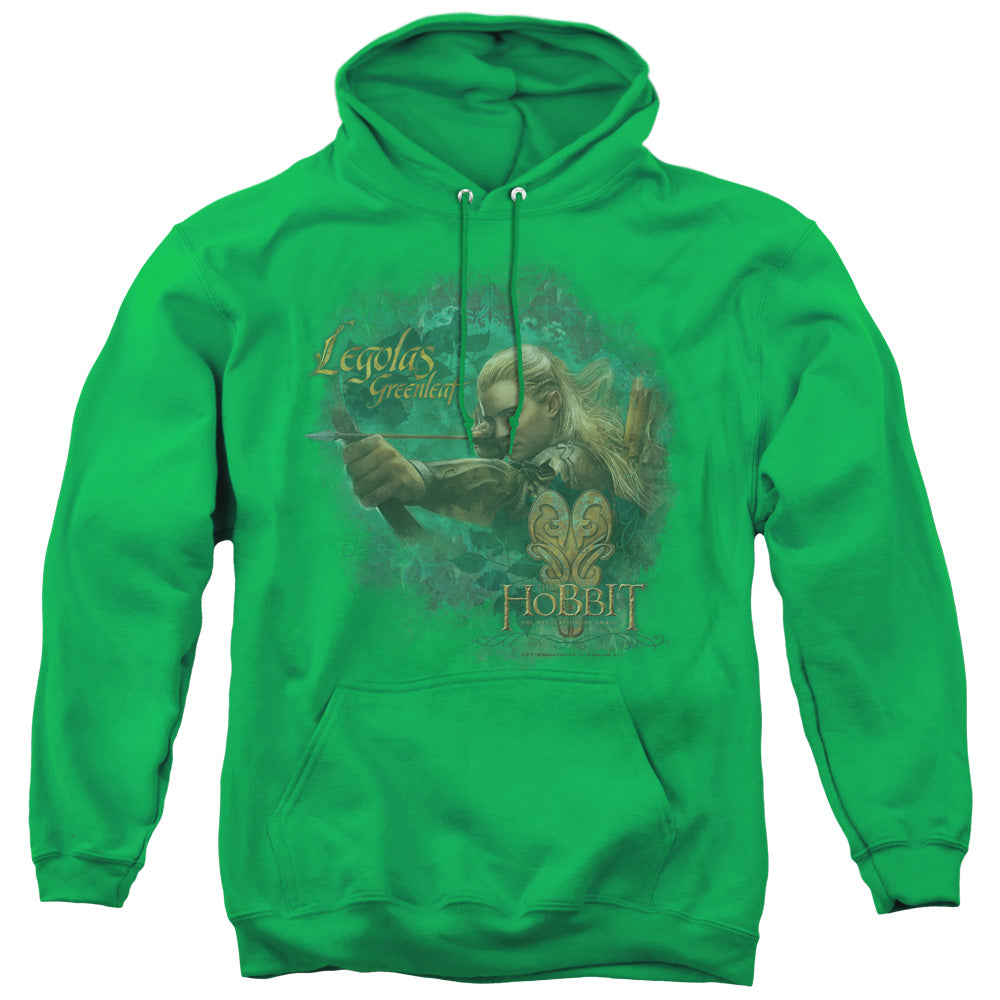 HOBBIT/GREENLEAF - ADULT PULLOVER HOODIE - KELLY GREEN