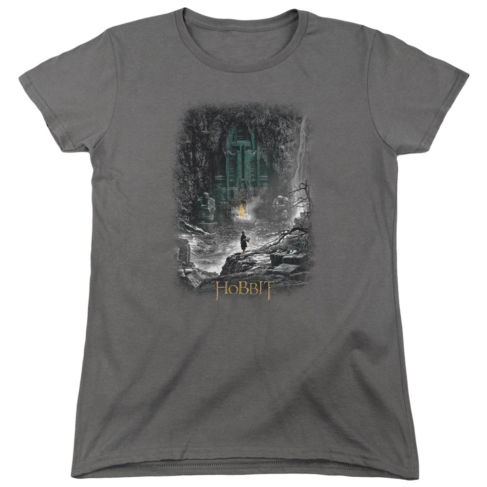 HOBBIT/SECOND THOUGHTS - S/S WOMENS TEE - CHARCOAL