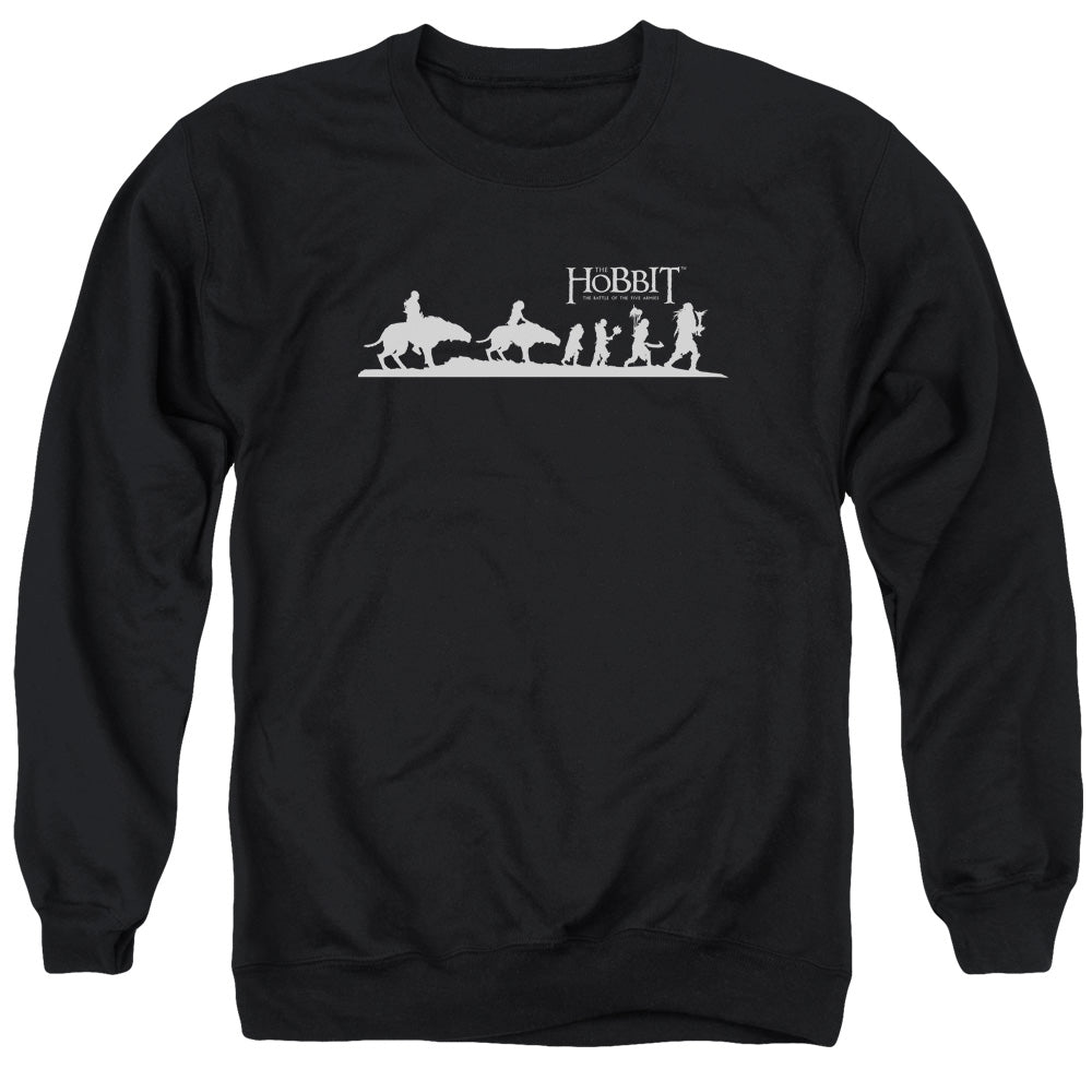 HOBBIT/ORC COMPANY - ADULT CREWNECK SWEATSHIRT - BLACK