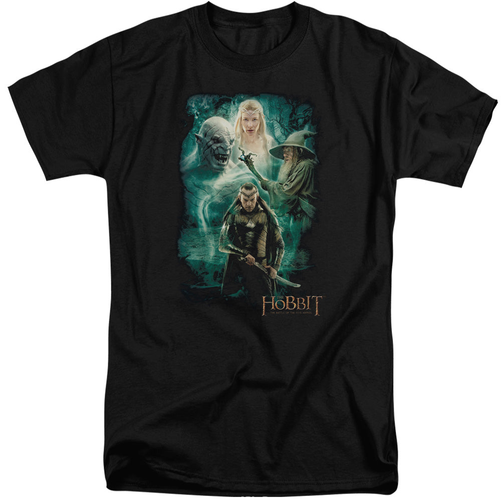 HOBBIT/ELRONDS CREW - S/S ADULT TALL 18/1 - BLACK