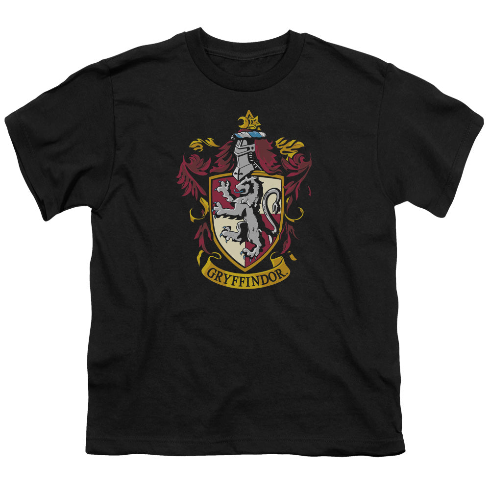 HARRY POTTER/GRYFFINDOR CREST - S/S YOUTH 18/1 - BLACK