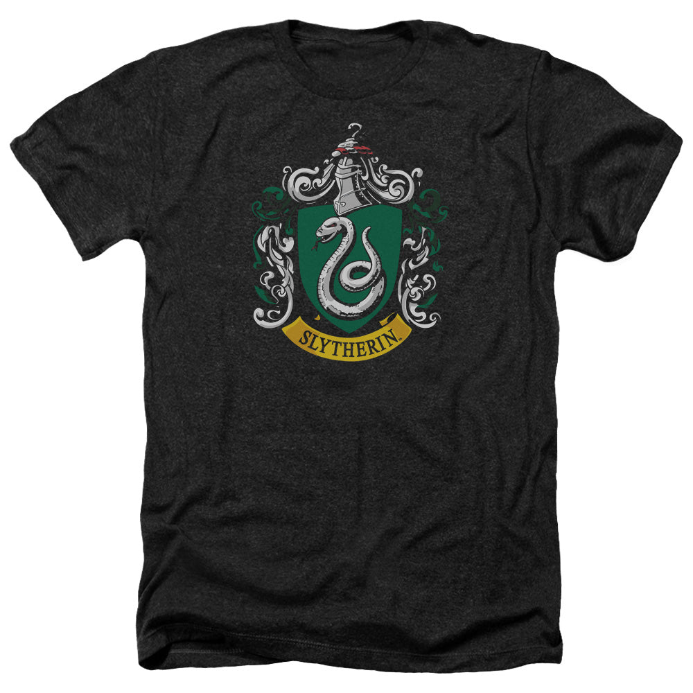 HARRY POTTER/SLYTHERIN CREST - ADULT HEATHER - BLACK